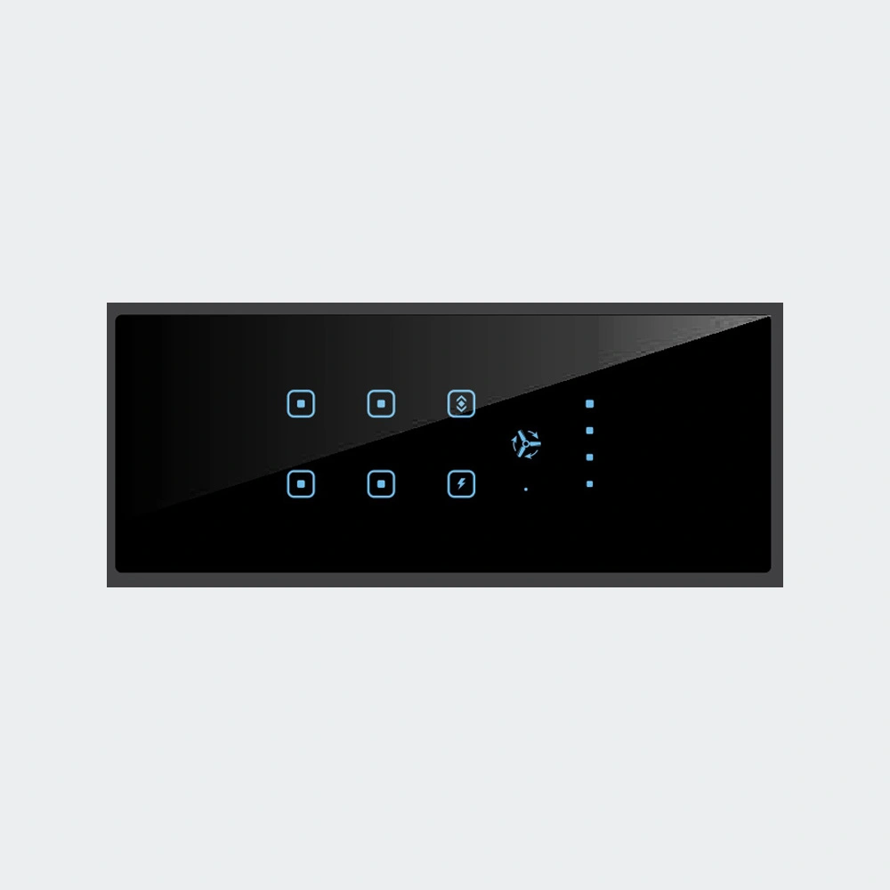 Touch 6 Switch 1 Fan (6-Moduler)